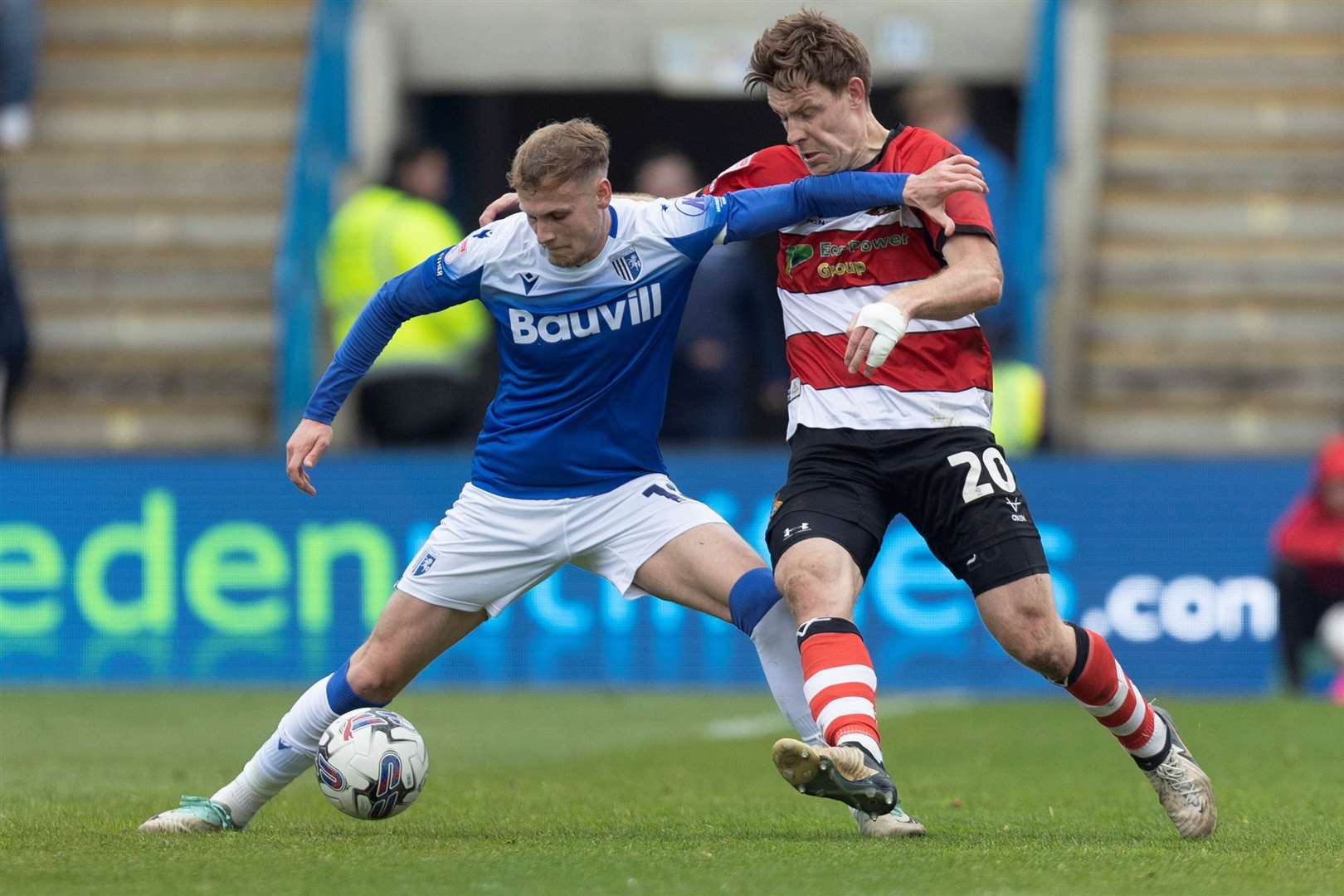 Gillingham ended last season with a 2-2 draw against Doncaster Rovers Picture: @Julian_KPI