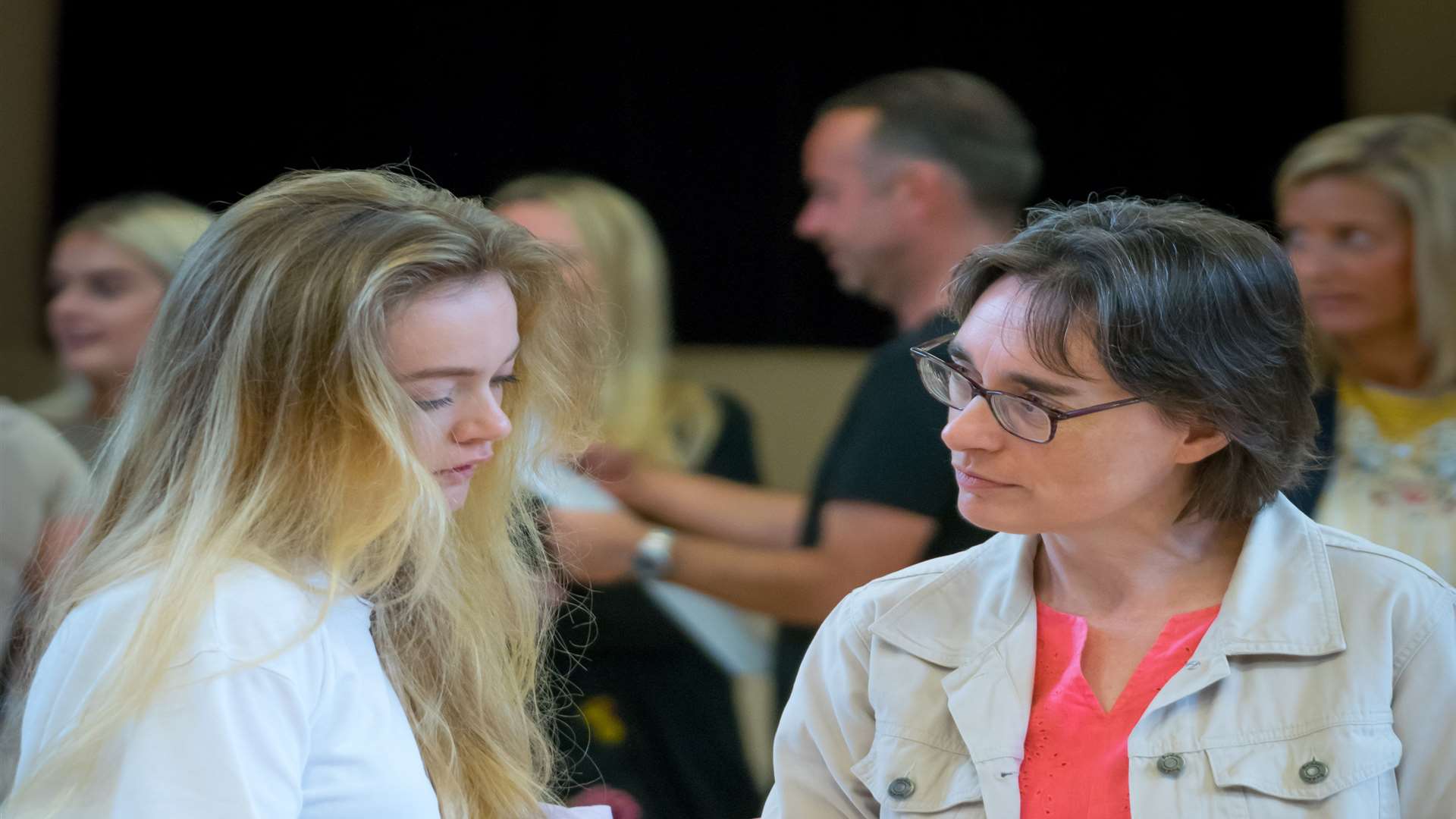 A-level results day at Maidstone Grammar School for Girls