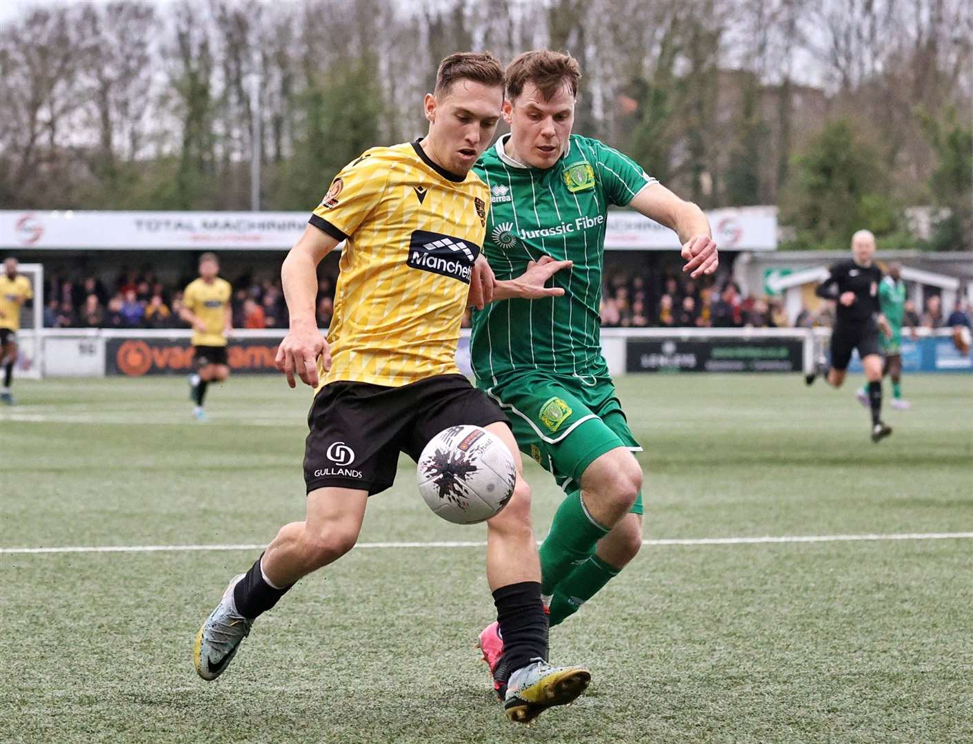 Matt Rush in action for Maidstone against Yeovil. Picture: Helen Cooper