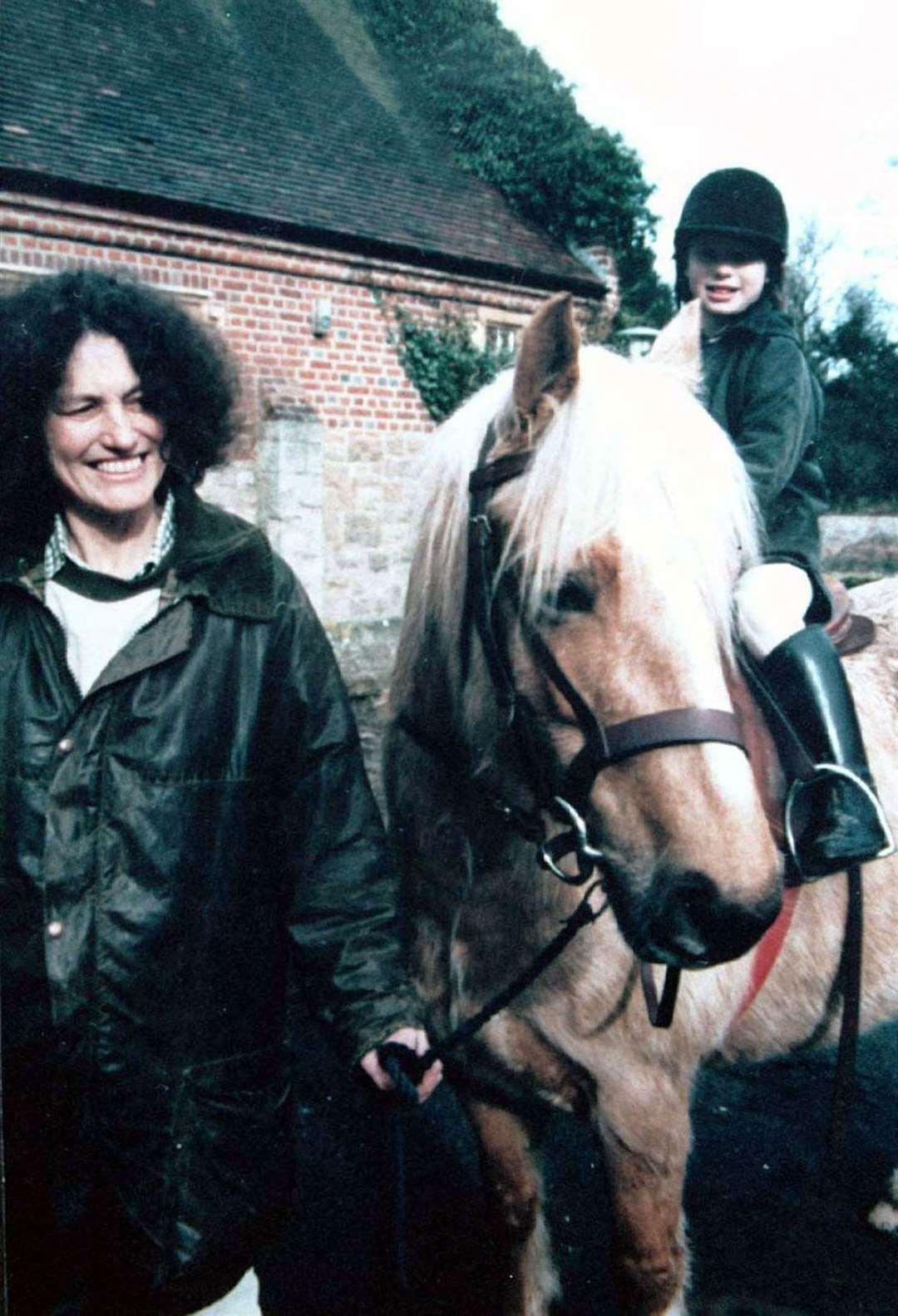 Lin Russell and her six-year-old daughter Megan