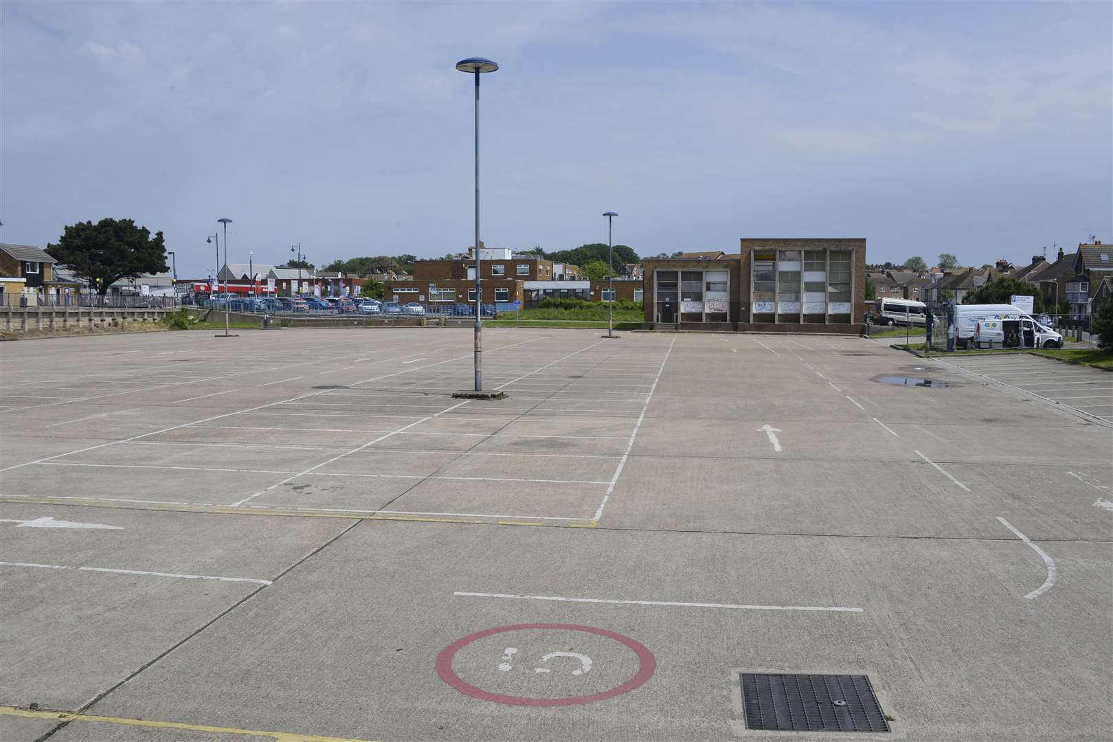 Whitstable Gorrell Tank car park will be partially closed. Picture: Paul Amos