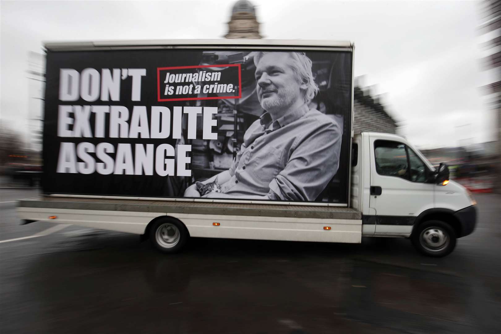 Julian Assange is fighting to avoid being sent to the US (Jonathan Brady/PA)