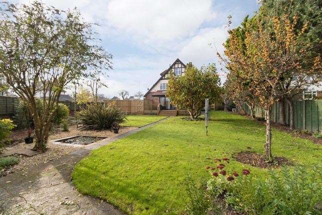 The back garden. Picture: Zoopla / Miles & Barr