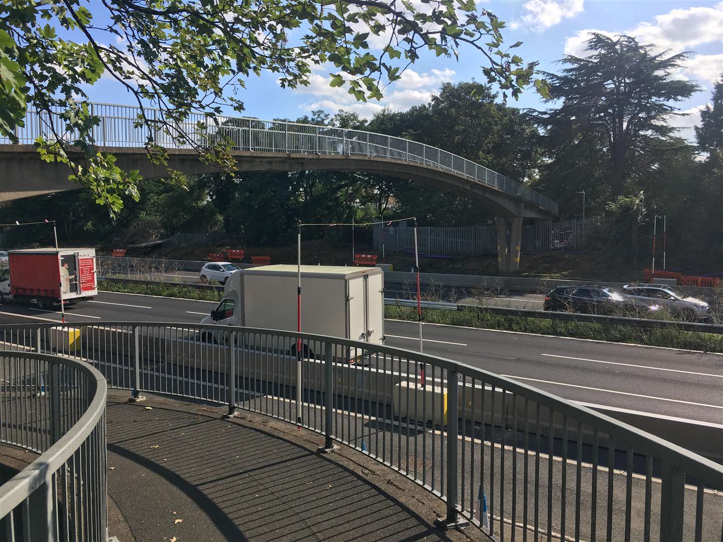 Teapot Lane footbridge will be replaced with a steel bridge in November (4166013)