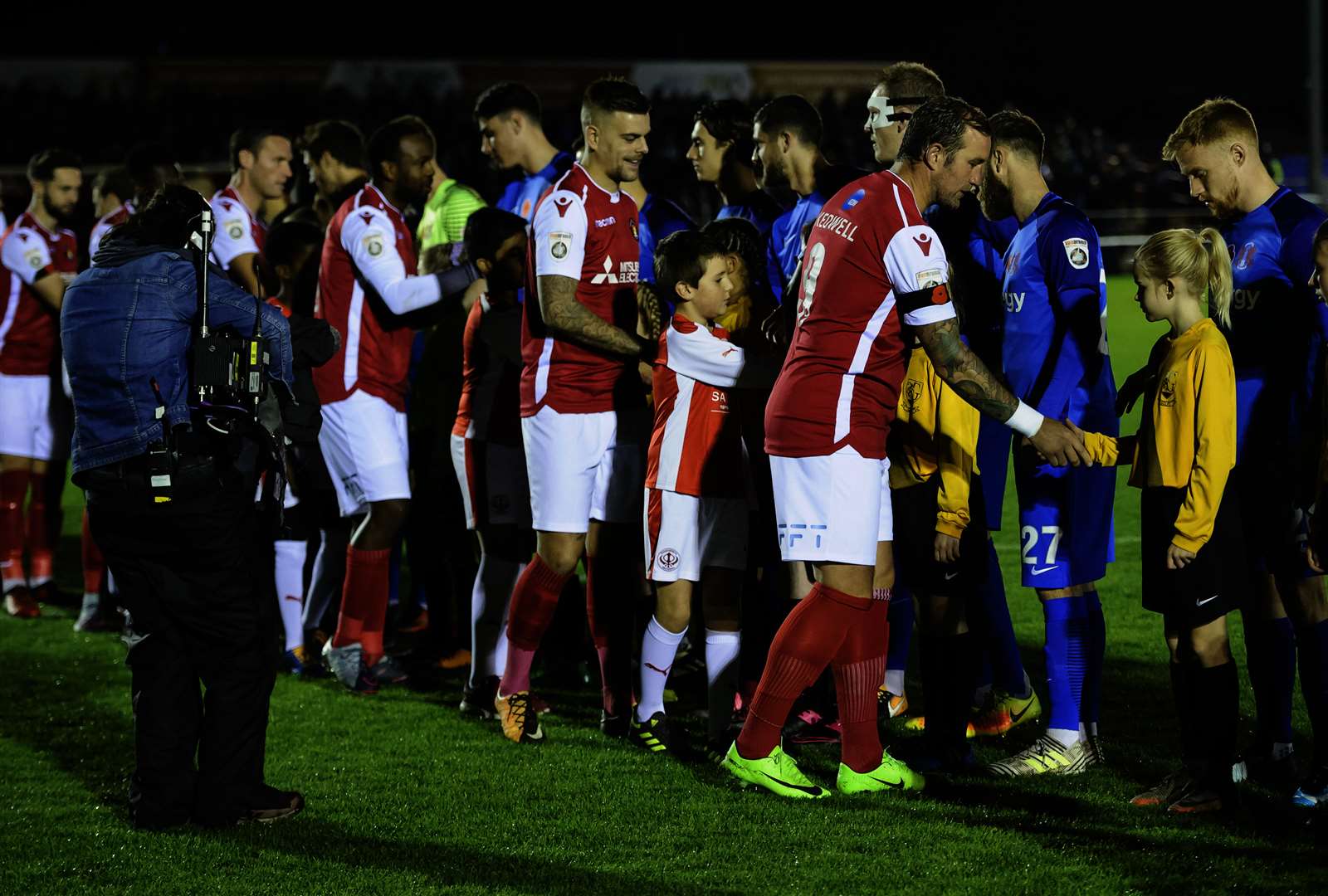 Ebbsfleet beat Leyton Orient live on BT Sport earlier this season Picture: Andy Payton