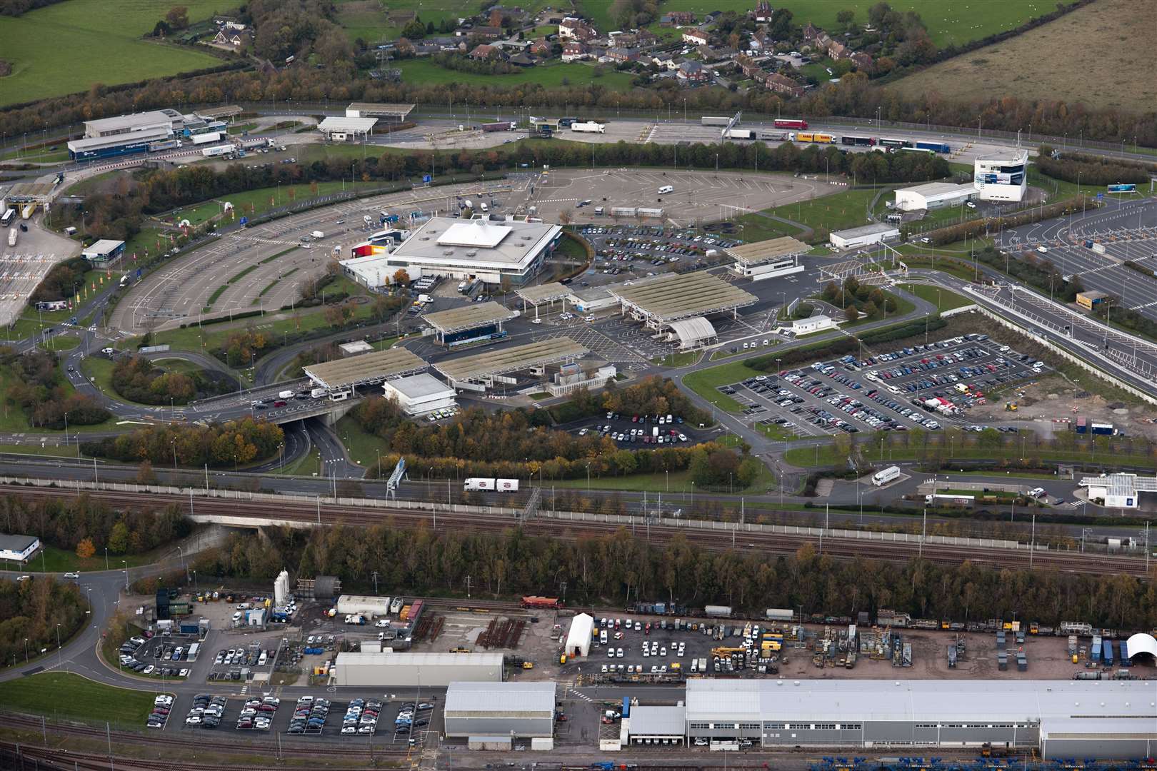 Valentin Gjoni, 54, was in a car with two other people when they were stopped by Border Force officers travelling out of the UK through the Eurotunnel terminal in Folkestone. Stock image by Ady Kerry