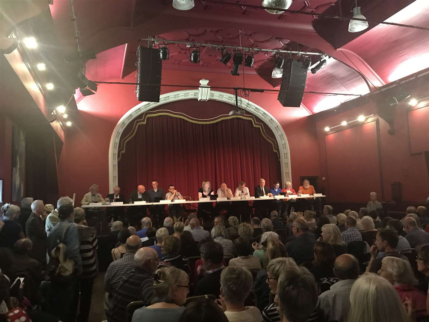 The Astor Theatre is a space that has previously been used for public meetings and community information events