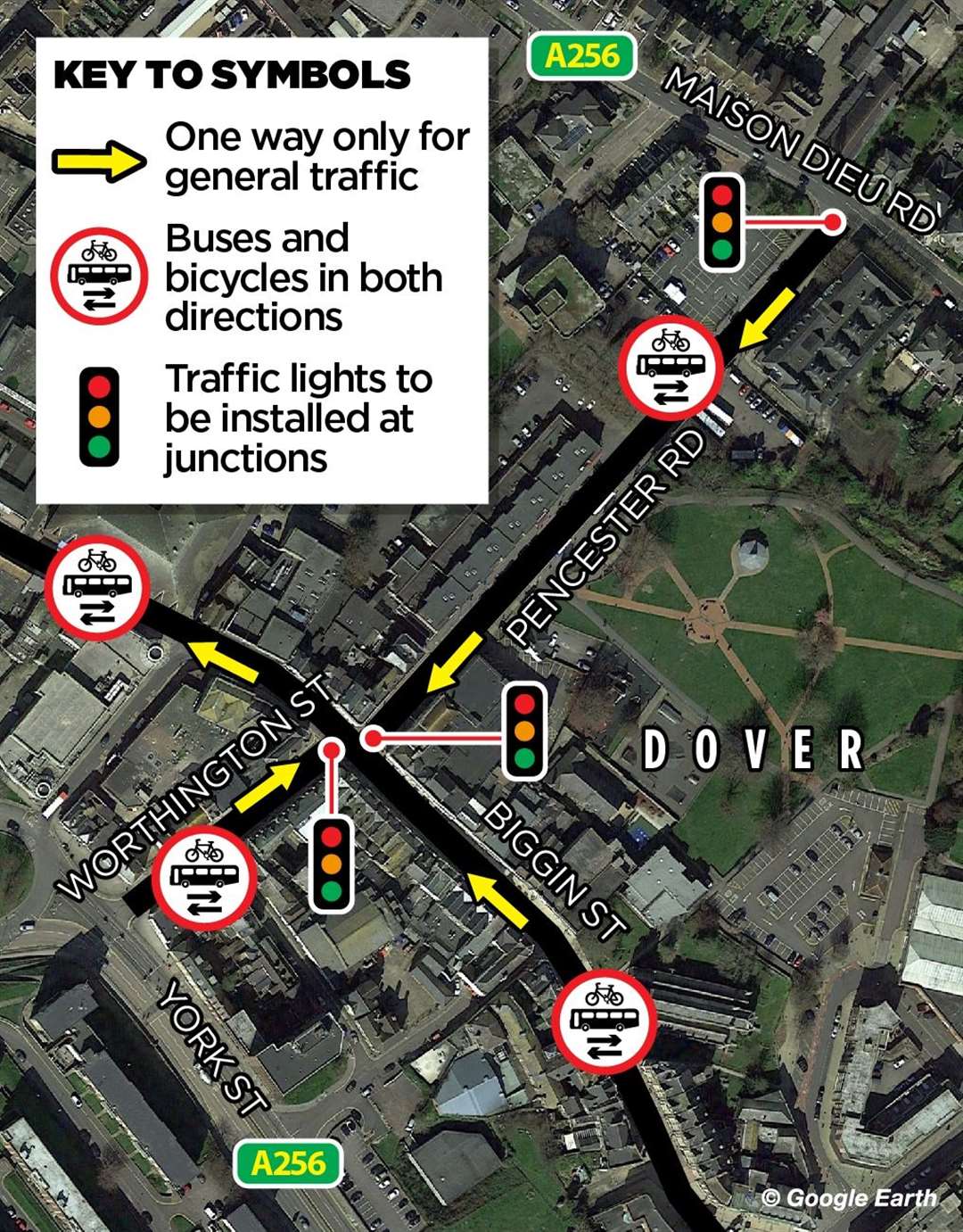 How the new contraflow could work