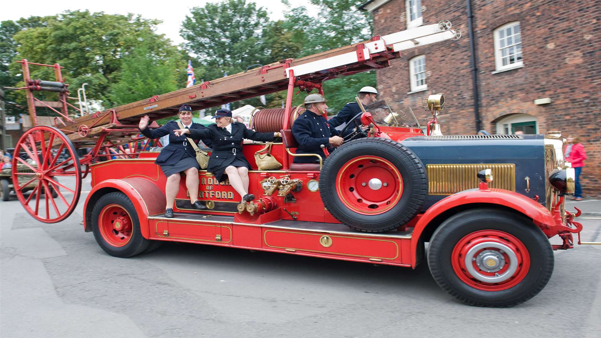 Transporting visitors back to the 1940s