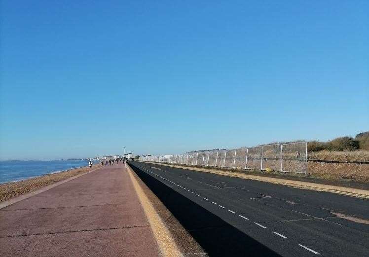 Fencing has been erected. Photo: Nicki Stuart