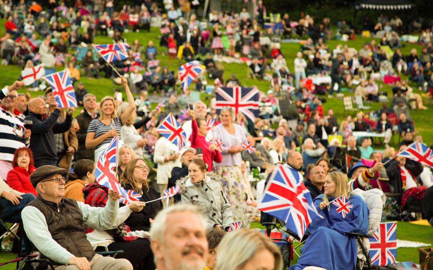 The crowds at last year's concert. Picture: Big Plan Group