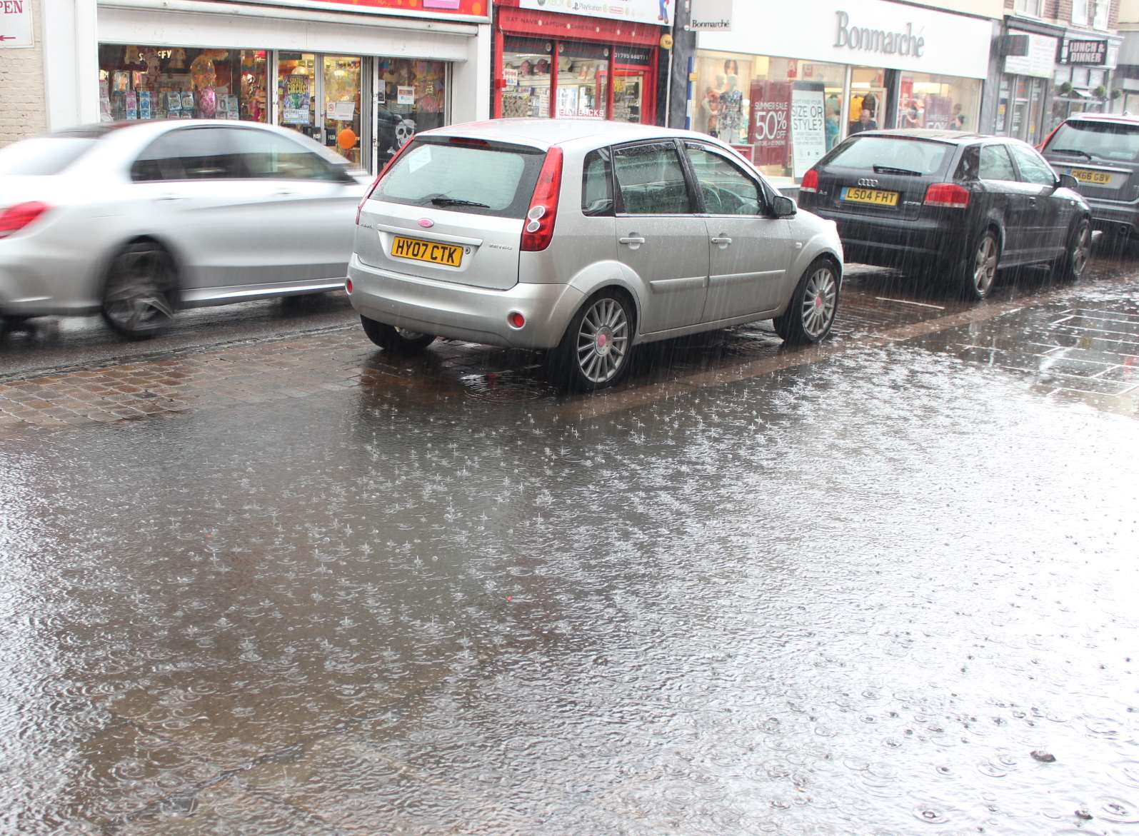 Downpour in Sheerness