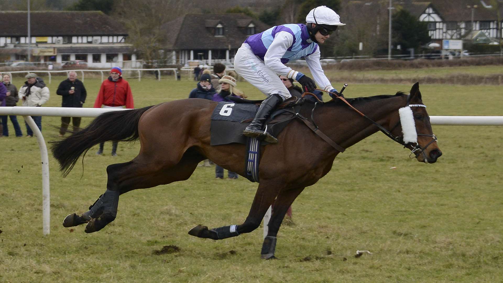 Kent Grand National winner Minella For Steak and jockey Sam Davies-Thomas