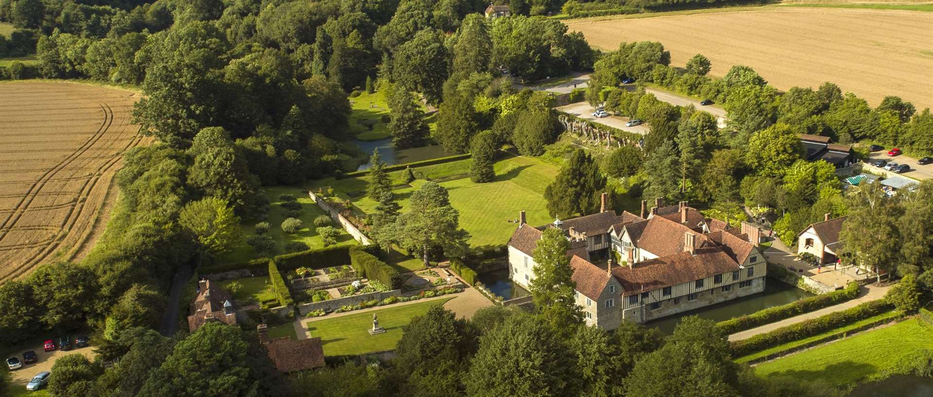 The National Trust wanted to build a car park on a field next to Ightham Mote Credit: Pepper Films