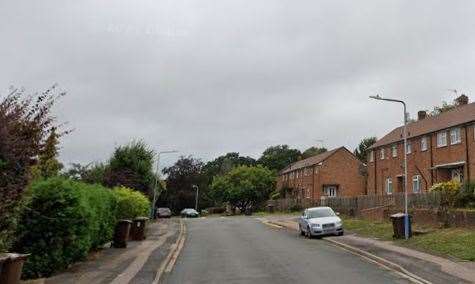 It was reported that a woman was assaulted on a pathway near to Romney Way, Tonbridge. Picture: Google