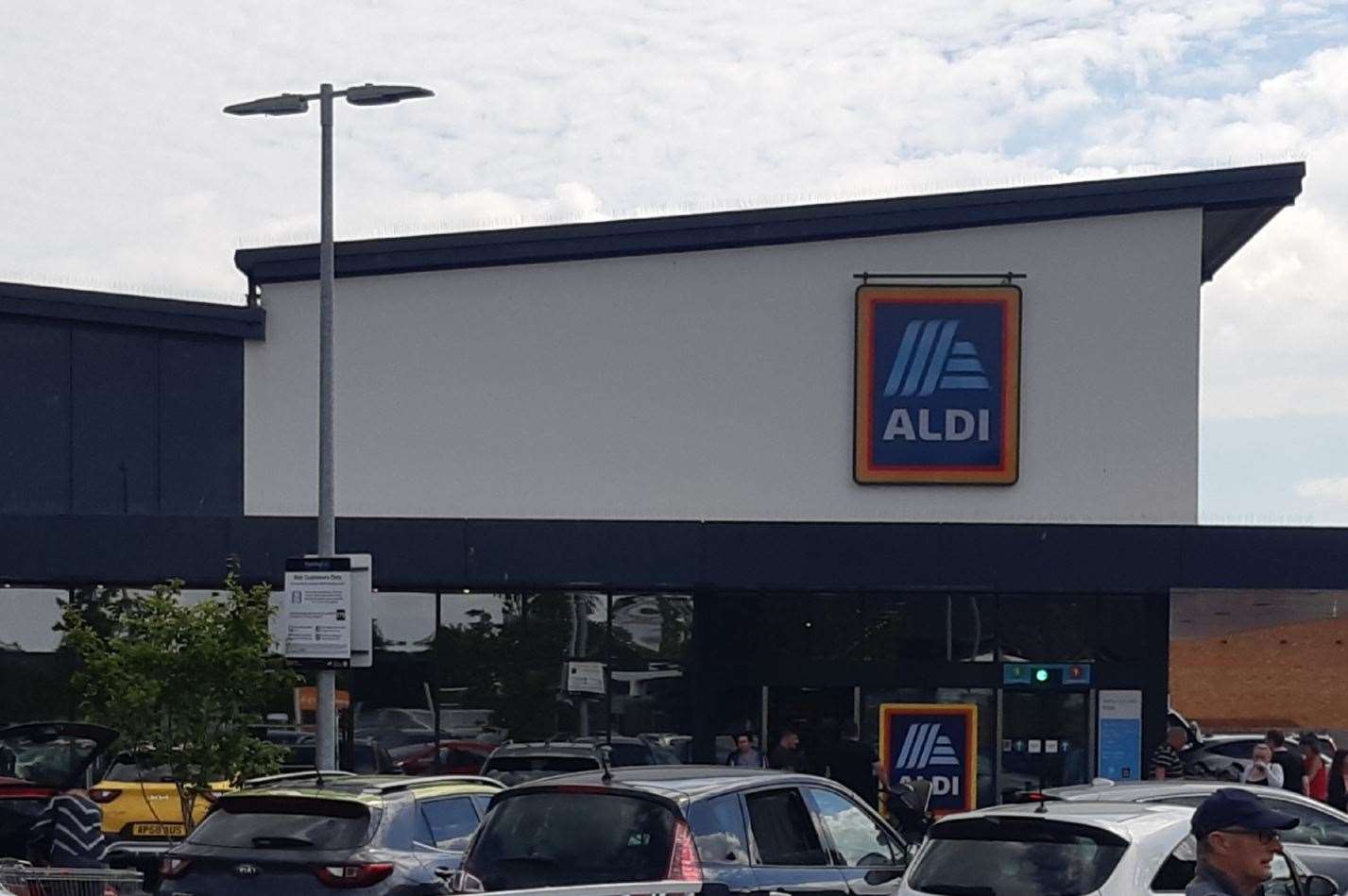 The Burkes' nearest Aldi, in Park Street, Deal. Picture: Sam Lennon KMG