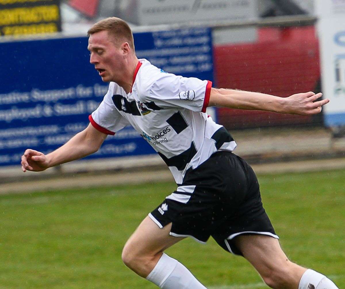 Deal Town striker Sam Wilson Picture: Alan Langley