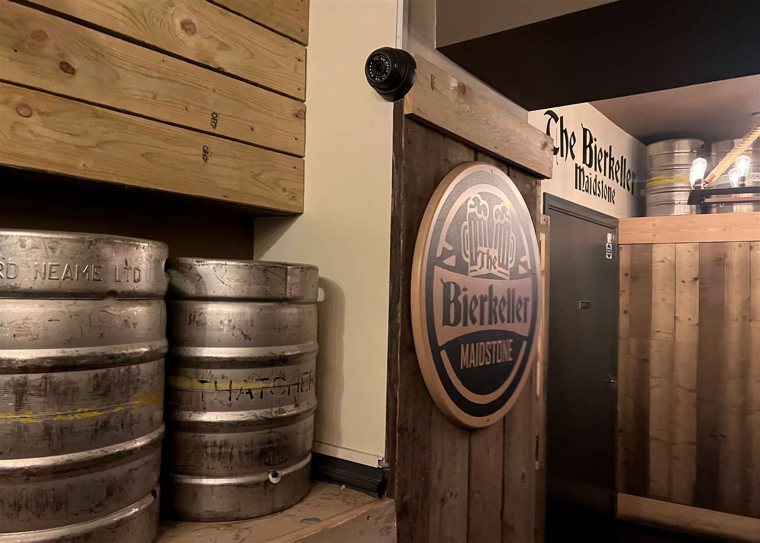 Inside Bierkeller in Maidstone