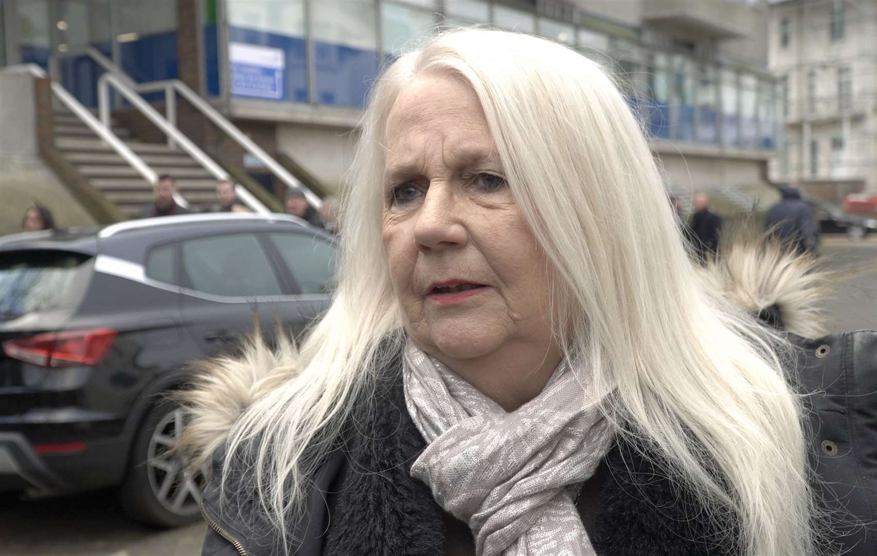 Penny Allen was among the mourners at the funeral of seven-year-old William Brown