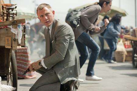 Daniel Craig stars as James Bond in Skyfall