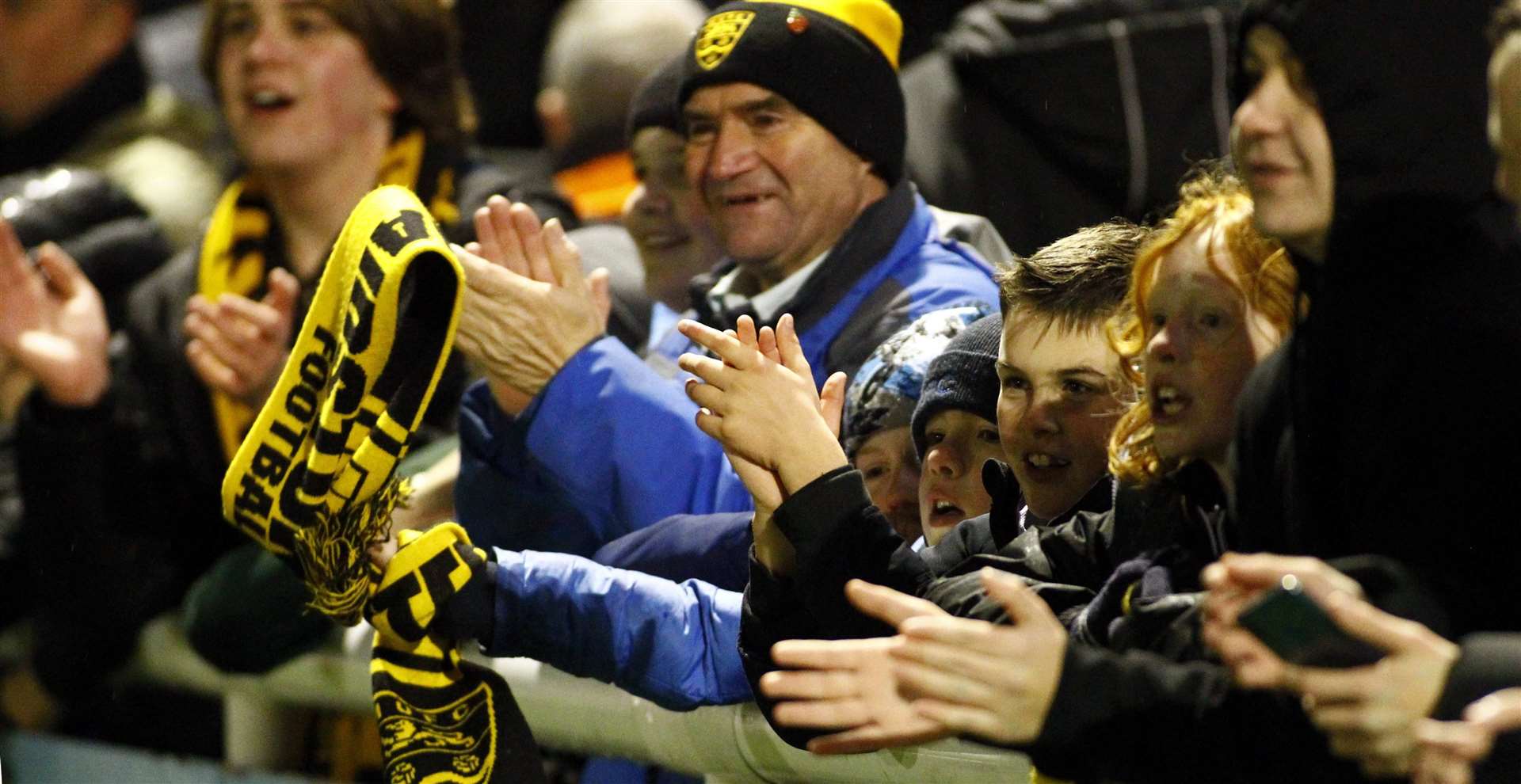 Maidstone fans will travel in numbers to Blackpool Picture: Sean Aidan