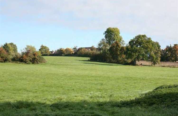 Catesby Estates hoped to build at the western edge of Headcorn. Picture: The Environmental Dimension Partnership Ltd and Catesby Estates