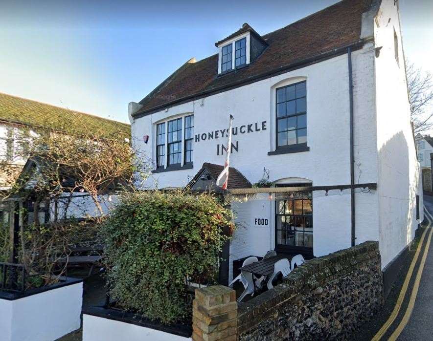 The Honeysuckle Inn, Ramsgate, was struck by an HGV. Picture: Google Street View