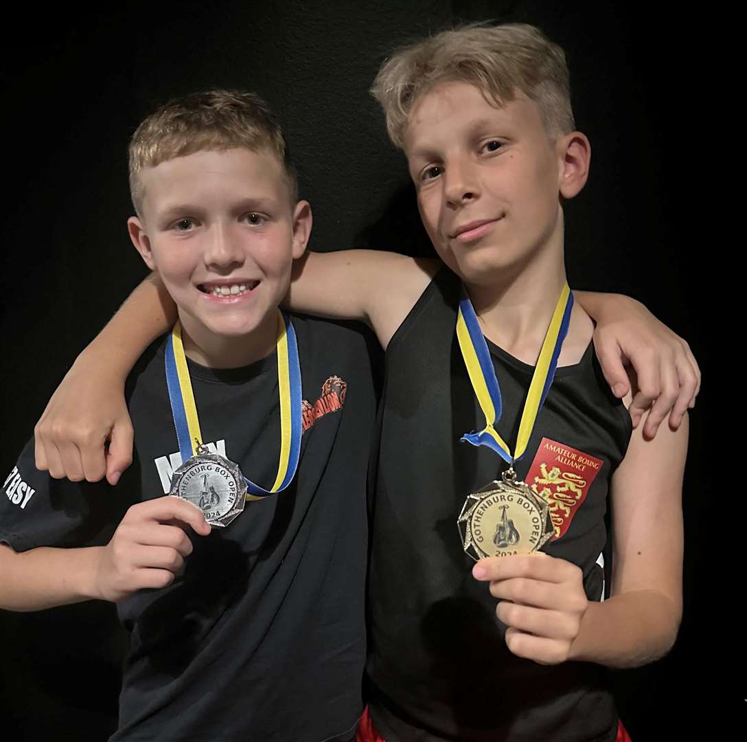 Max Weintraub and Ronny Heaver after their all-Leo's Lions ABC showdown