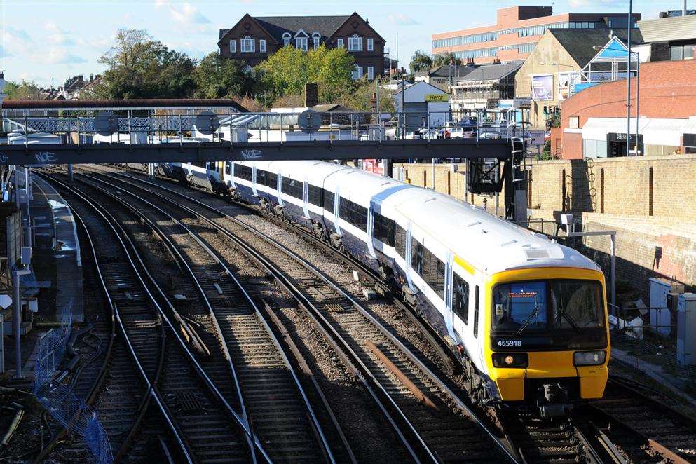 Gravesend Train Station.