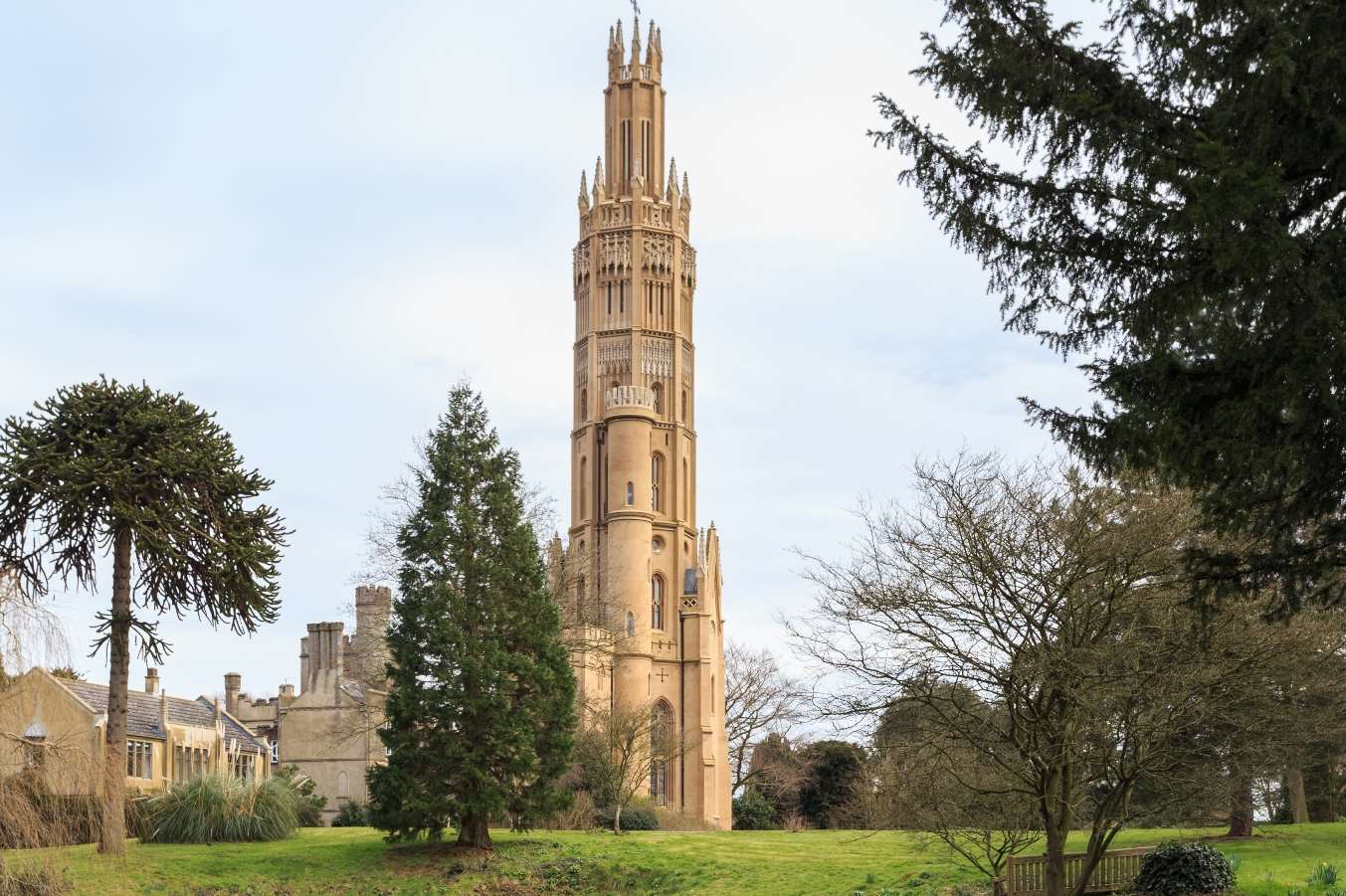 The Victorian folly is taller than Nelson's Column