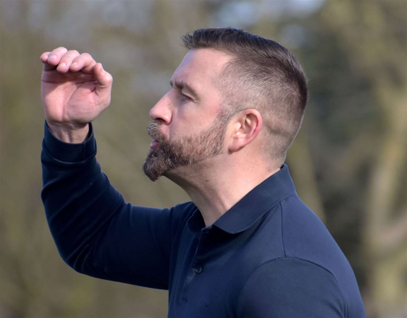 Sittingbourne manager Ryan Maxwell. Picture: Randolph File