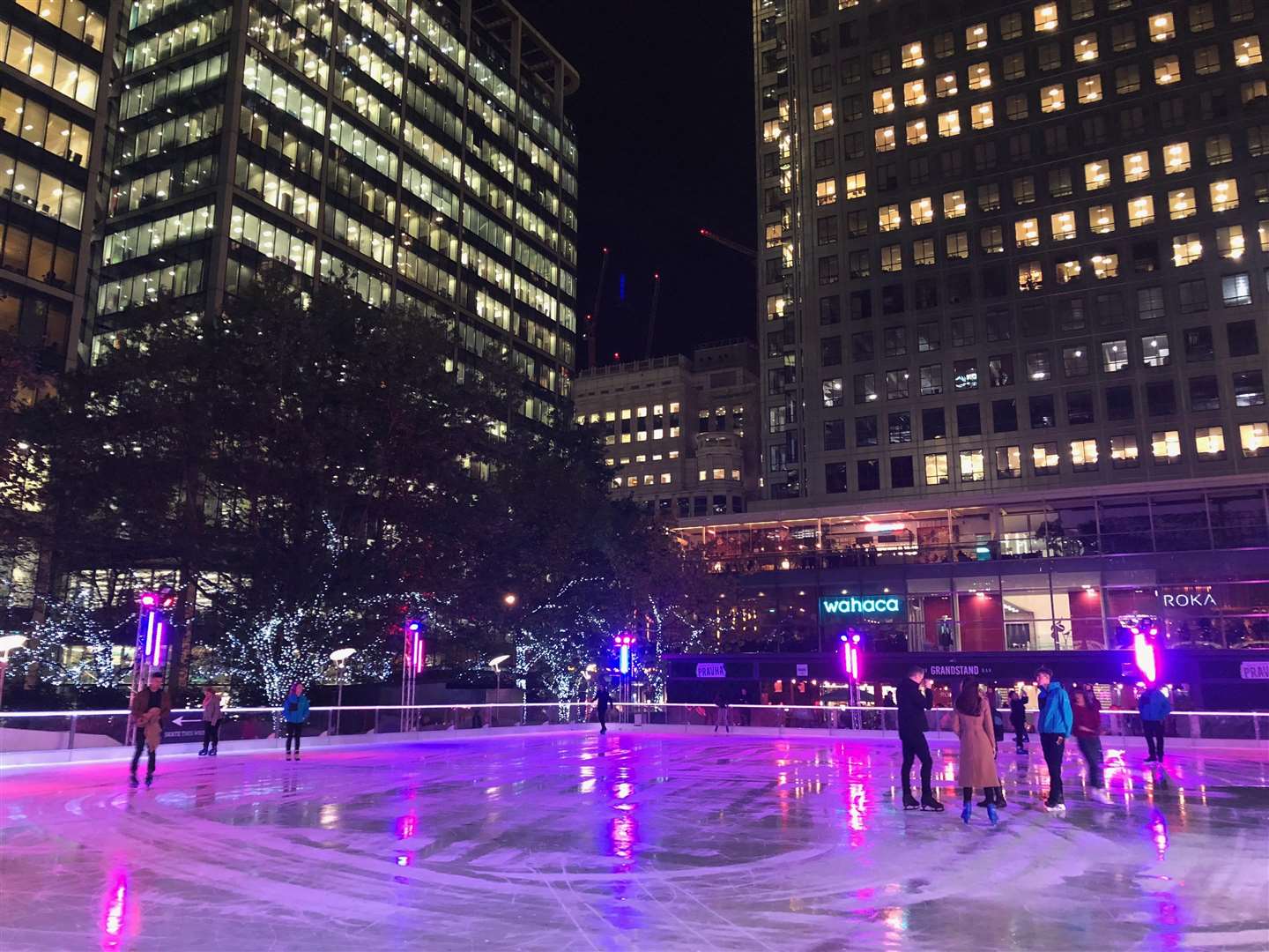 Canary Wharf Ice Rink gears up for Christmas (5185825)