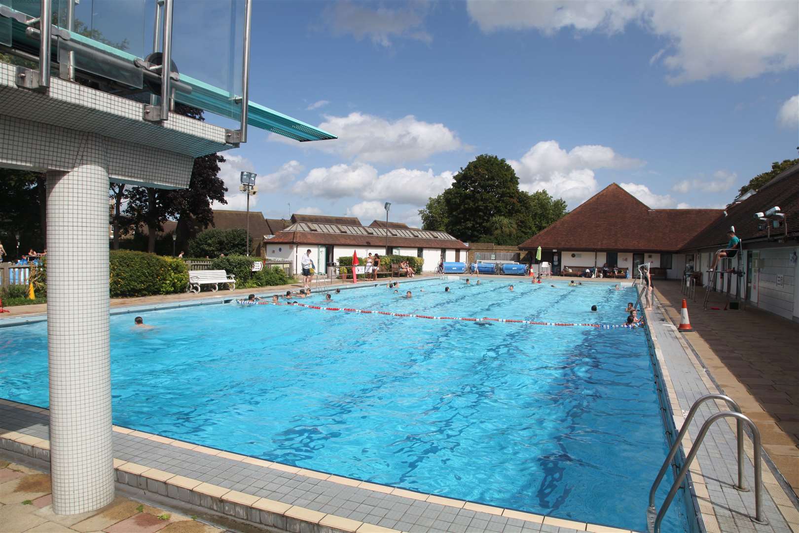 Faversham Pools could have a big refurbishment later down the line