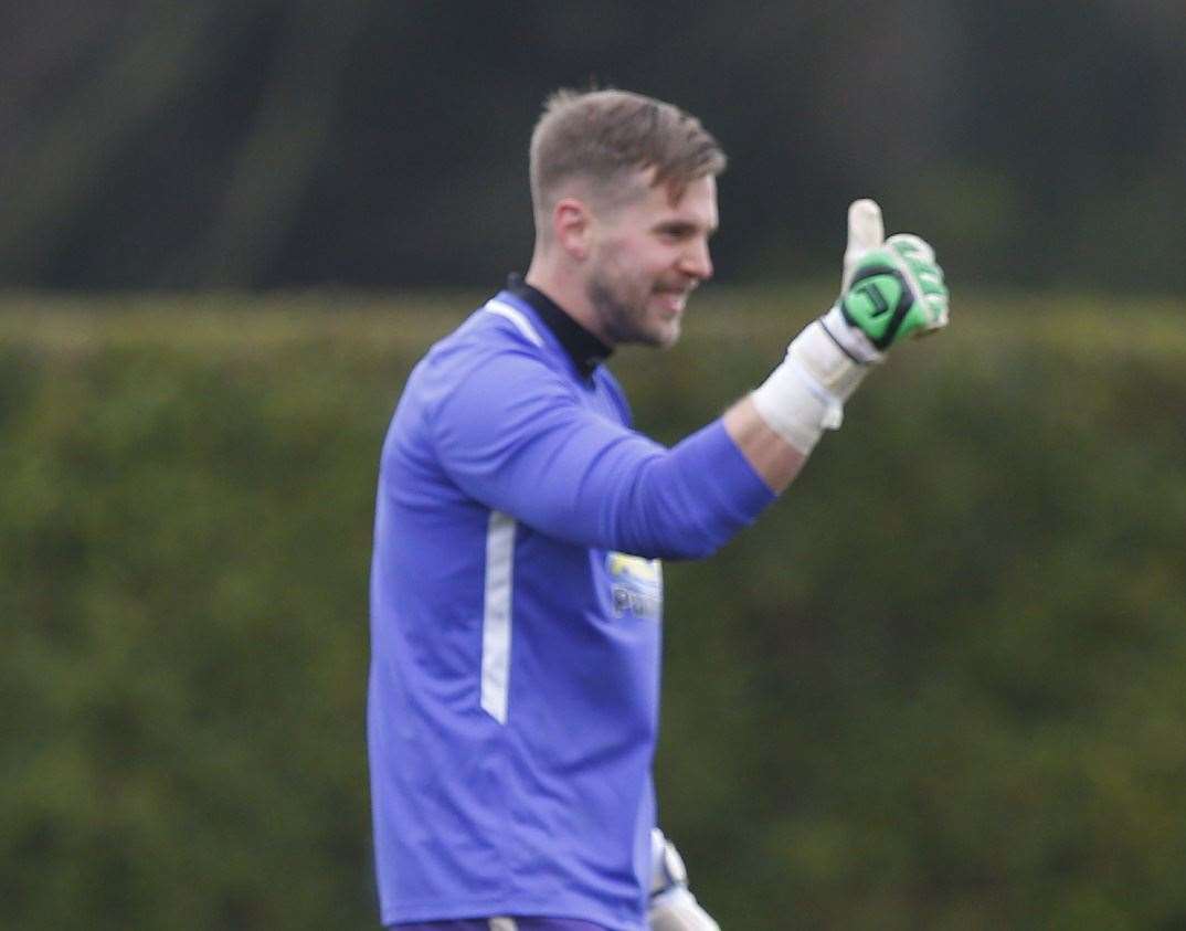 Folkestone keeper Tim Roberts Picture: Andy Jones