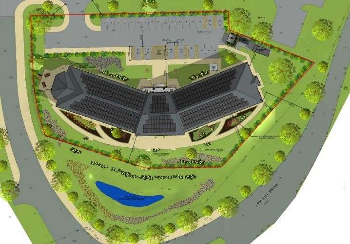 The layout of the 66-bed care home. Picture: LNT Care Developments