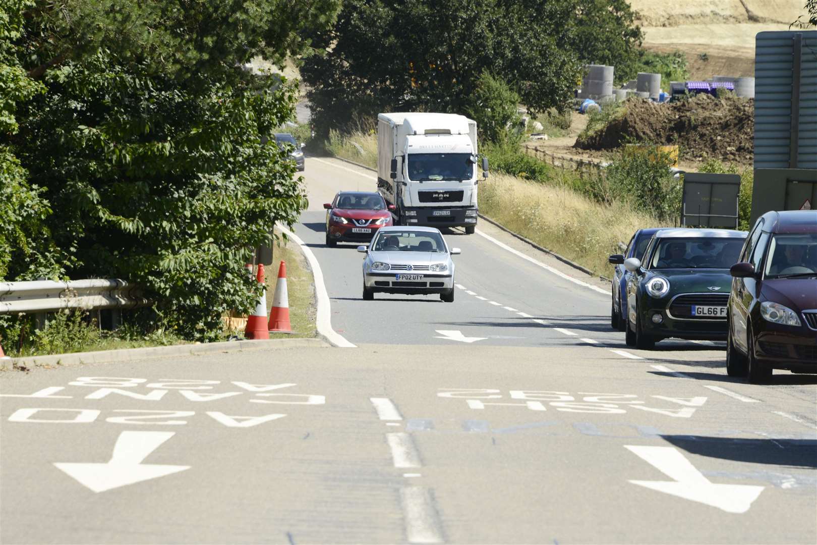 Thousands of drivers used the slip roads every day. Picture: Paul Amos