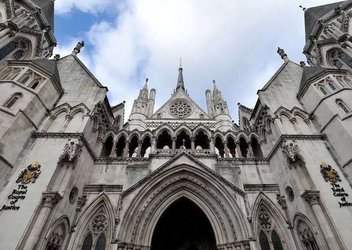 The Royal Courts of Justice in central London (Nick Ansell/PA)