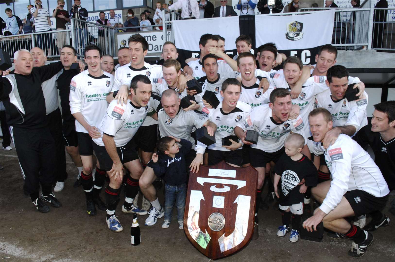 The title-winning Dartford team Picture: Nick Johnson