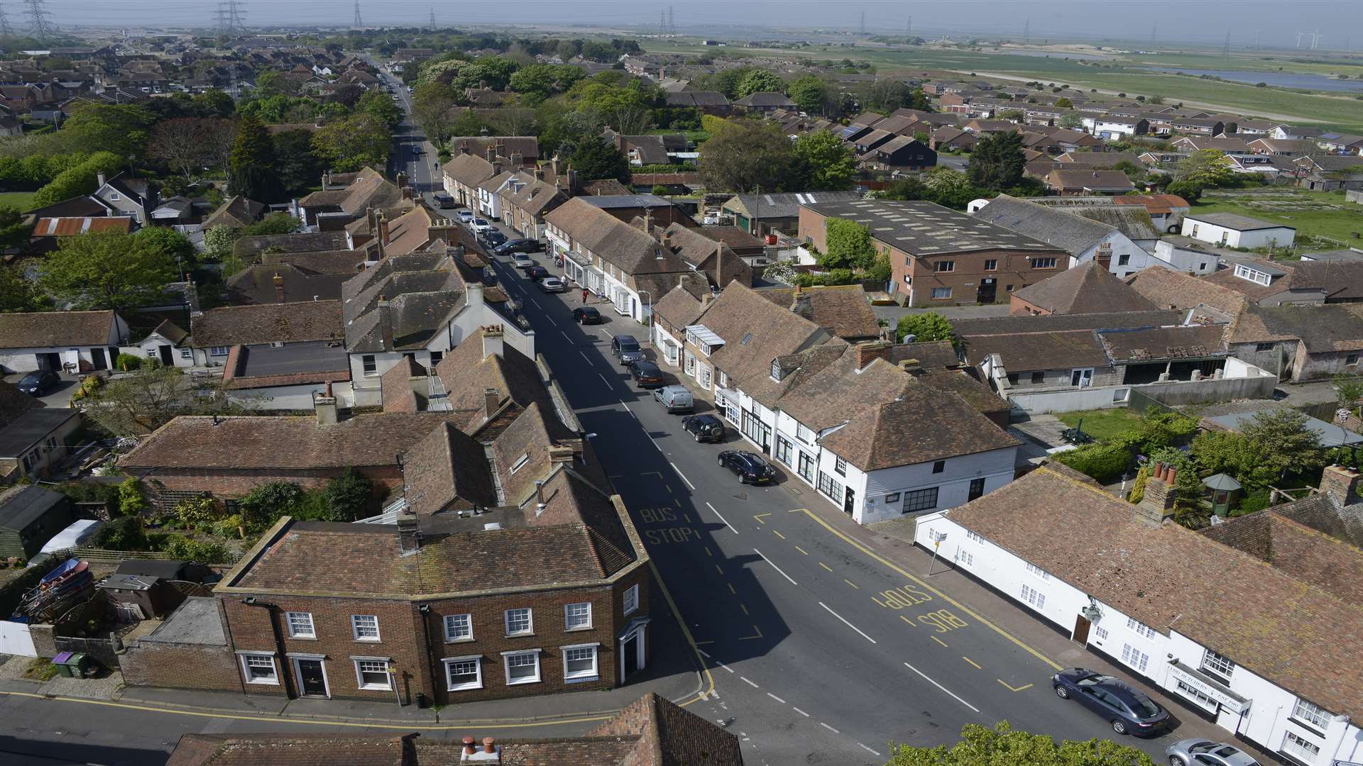 Lydd looks peaceful by day. Picture: Paul Amos