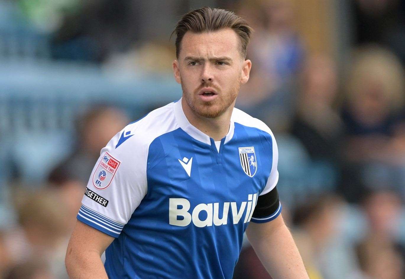 Jack Nolan scored Gillingham’s second goal on Saturday Picture : Keith Gillard