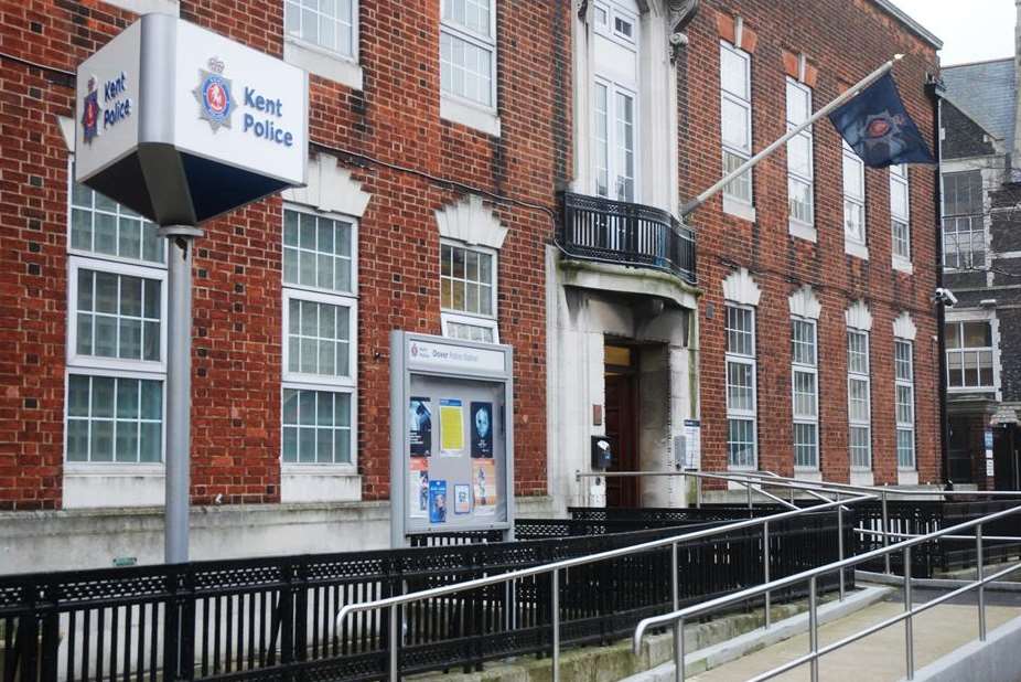 The police station in Ladywell, Dover.