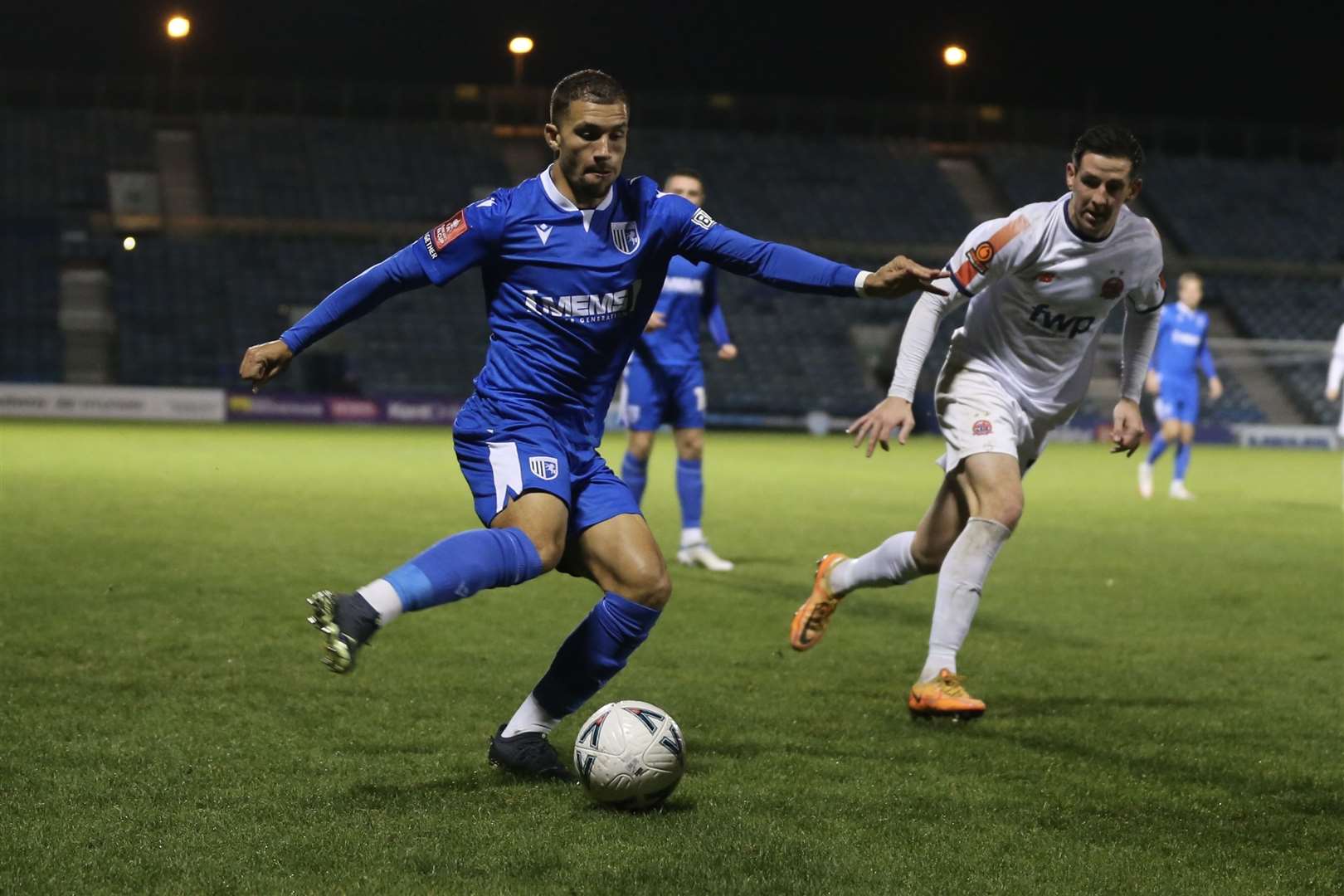 Gillingham v AFC Fylde FA Cup first round replay at Priestfield Picture: KPI (60691008)