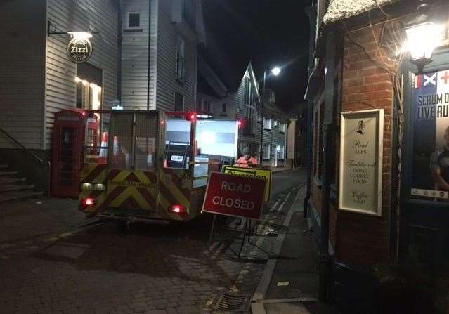 Sea Street was closed when I visited with a re-routed one way system in operation. Locals say it is regularly shut for extended periods, at least three or four times a year