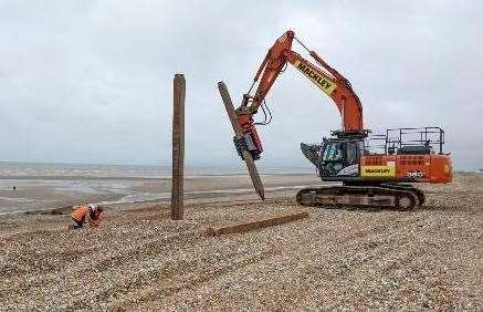 The Environment Agency says work on flood defences has continued this year