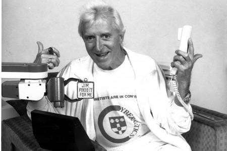 Jimmy Savile during his days presenting Jim'll Fix It. Picture: BBC