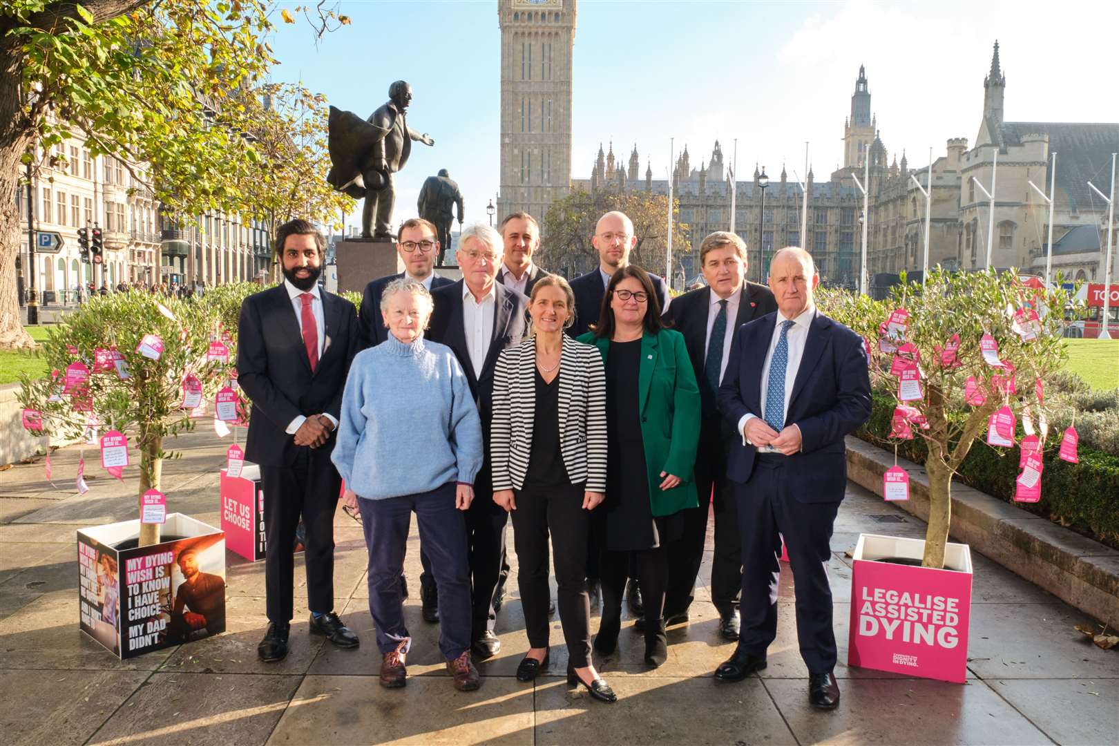 Labour MP Kim Leadbeater, centre, described the Bill as the ‘most robust’ in the world (Michael Leckie Media Assignments/PA)