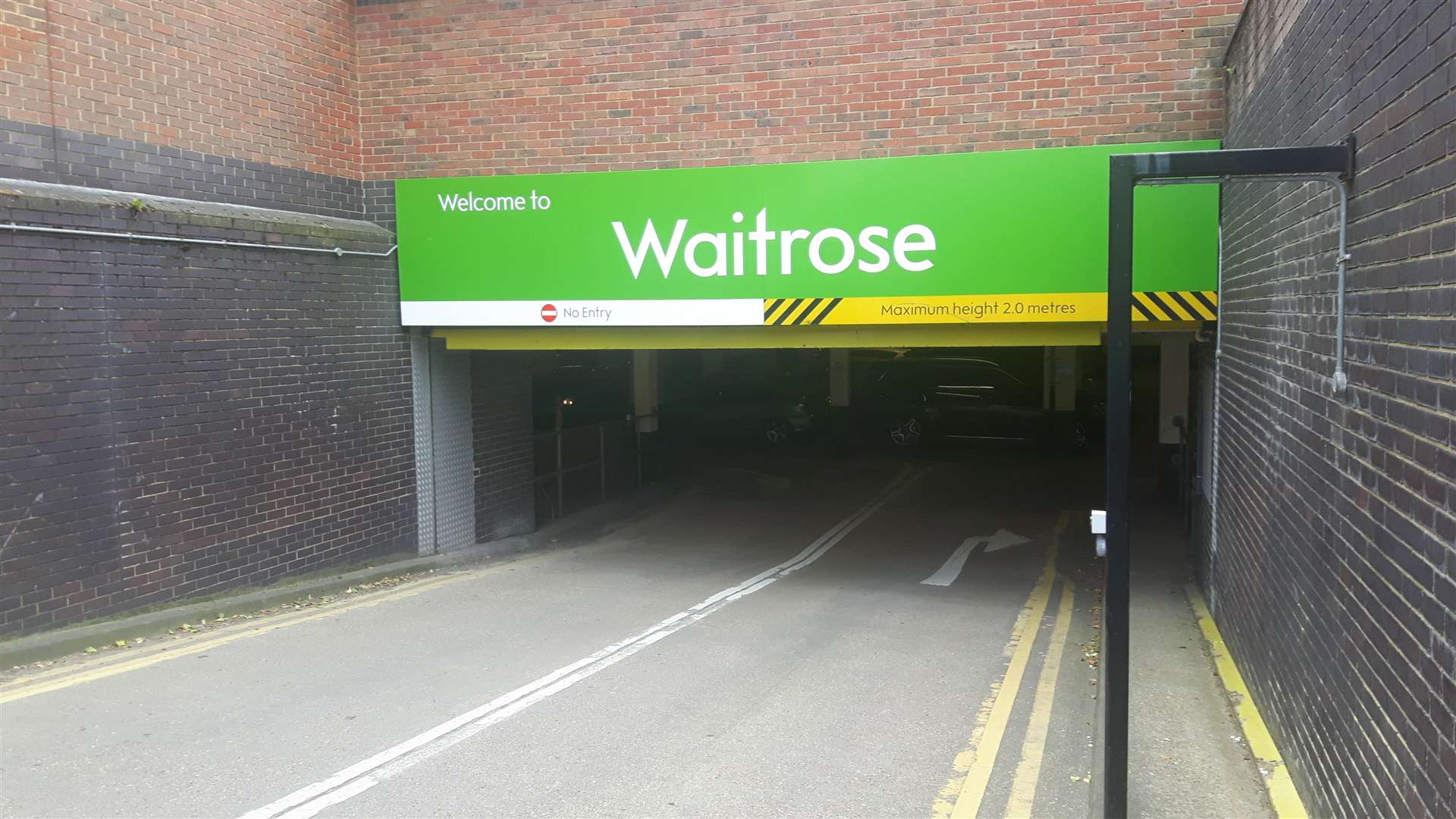 Waitrose car park, Canterbury