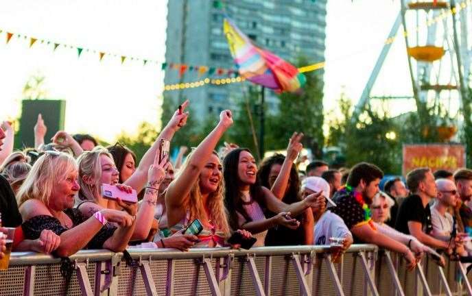 The venue, which doubles as a vintage fairground, has become one of Kent’s busiest open-air music spaces. Picture: Dreamland