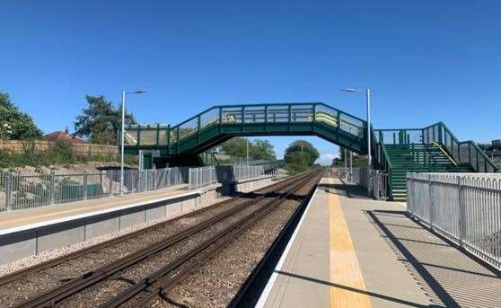 Sandwich station now has extended platforms