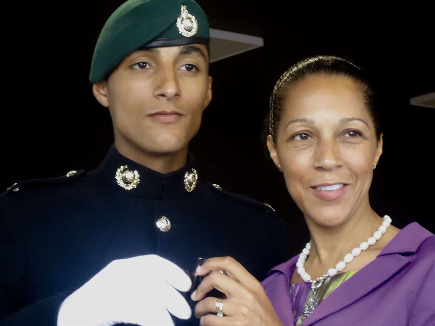 Ben Grant with his mother, Helen Grant MP. Picture: William Naylor